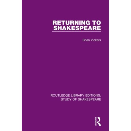 Returning to Shakespeare