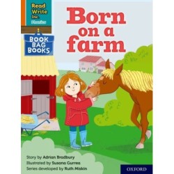 Read Write Inc. Phonics: Born on a farm (Orange Set 4 Book Bag Book 8)