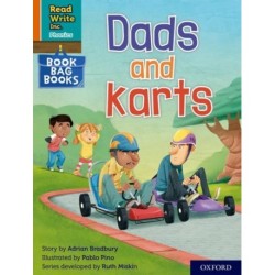 Read Write Inc. Phonics: Dads and karts (Orange Set 4 Book Bag Book 7)