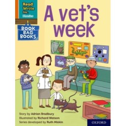 Read Write Inc. Phonics: A vet's week (Orange Set 4 Book Bag Book 2)