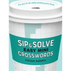 Sip & Solve Easy Mini Crosswords