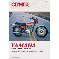 Yamaha 650cc Twins Motorcycle, 1970-1982 Service Repair Manual
