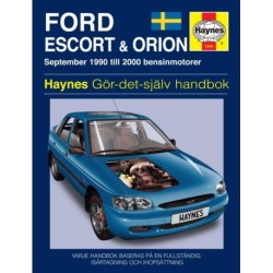 Ford Escort and Orion (1990 - 2000) Haynes Repair Manual (svenske utgava): 1990-2000