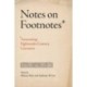 Notes on Footnotes: Annotating Eighteenth-Century Literature