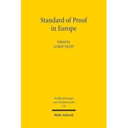Standard of Proof in Europe