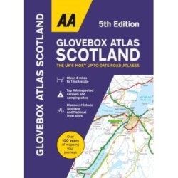 AA Glovebox Atlas Scotland