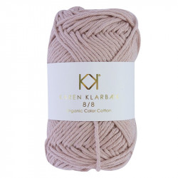 8/8 Dark Old Rose - KK Color Cotton økologisk bomuldsgarn fra Karen Klarbæk