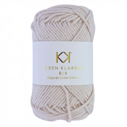 8/8 Nude - KK Color Cotton økologisk bomuldsgarn fra Karen Klarbæk