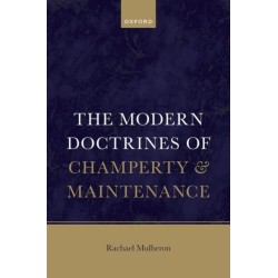 The Modern Doctrines of Champerty and Maintenance