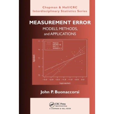 Measurement Error: Models, Methods, and Applications