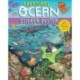 Creatures of the Ocean Sticker Poster: Includes a Big 15" x 28" Poster, 50 Colorful Animal Stickers, and Fun Facts