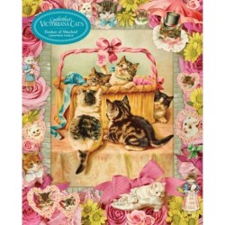 Cynthia Hart's Victoriana Cats: Basket of Mischief 1,000-Piece Puzzle