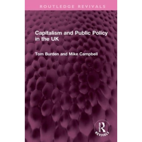 Capitalism and Public Policy in the UK