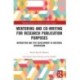 Mentoring and Co-Writing for Research Publication Purposes: Interaction and Text Development in Doctoral Supervision