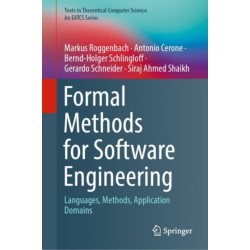 Formal Methods for Software Engineering: Languages, Methods, Application Domains