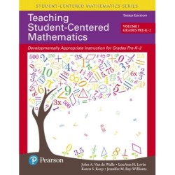 Teaching Student-Centered Mathematics: Developmentally Appropriate Instruction for Grades Pre-K-2 (Volume 1)