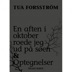 En aften i oktober roede jeg ud på søen & Optegnelser