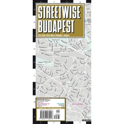 Streetwise Budapest Map - Laminated City Center Street Map of Budapest, Hungary: City Plan