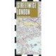 Streetwise London Map - Laminated City Center Street Map of London, England: City Plan