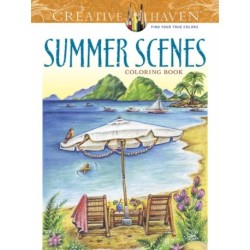 Creative Haven Summer Scenes Coloring Book