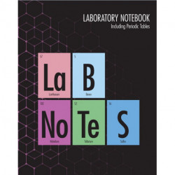 Lab notes: laboratory notebook, including periodic tables