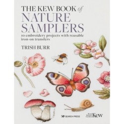 The Kew Book of Nature Samplers (Folder edition): 10 Embroidery Projects with Reusable Iron-on Transfers