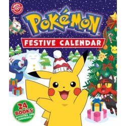 Pokemon: Festive Calendar: A festive collection of 24 books, activities and surprises!: A Festive Collection of 24 Books, Activites and Surprises!