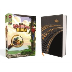 NKJV, Adventure Bible, Leathersoft, Gray, Full Color