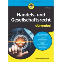 Handels- und Gesellschaftsrecht fur Dummies