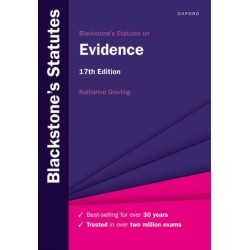 Blackstone's Statutes on Evidence
