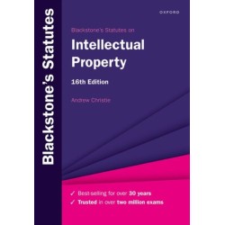 Blackstone's Statutes on Intellectual Property