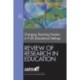 Review of Research in Education: Changing Teaching Practice in P-20 Educational Settings