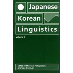 Japanese/Korean Linguistics, Volume 9