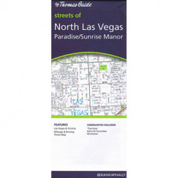 Las Vegas North: Paradise - Sunrise Manor - The Strip 1:15.000
