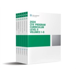 2024 CFA Program Curriculum Level II Box Set, Volumes 1 - 6