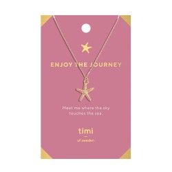 Timi of Sweden: Enjoy the Journey Starfish Necklace