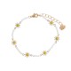 Timi of Sweden: Astrid - Flower Daisy Enamel Bracelet