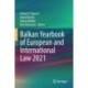 Balkan Yearbook of European and International Law 2021