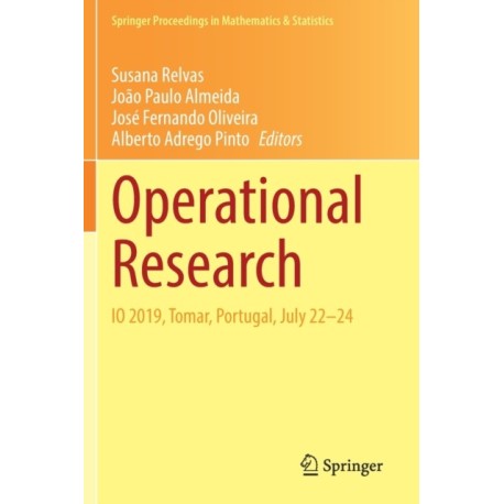 Operational Research: IO 2019, Tomar, Portugal, July 22–24