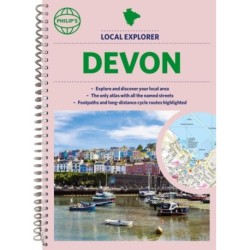 Philip's Local Explorer Street Atlas Devon