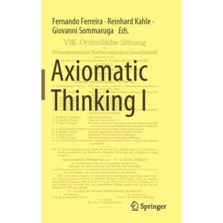 Axiomatic Thinking I