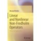 Linear and Nonlinear Non-Fredholm Operators: Theory and Applications