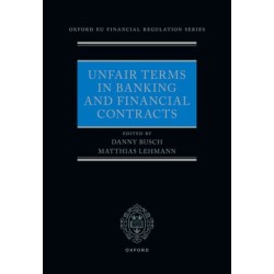 Unfair Terms in Banking and Financial Contracts