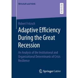 Adaptive Efficiency During the Great Recession: An Analysis of the Institutional and Organizational Determinants of Crisis Resilience