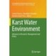 Karst Water Environment: Advances in Research, Management and Policy
