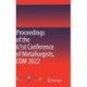 Proceedings of the 61st Conference of Metallurgists, COM 2022