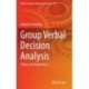 Group Verbal Decision Analysis: Theory and Applications