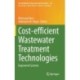 Cost-efficient Wastewater Treatment Technologies: Engineered Systems