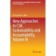 New Approaches to CSR, Sustainability and Accountability, Volume IV