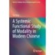 A Systemic Functional Study of Modality in Modern Chinese
